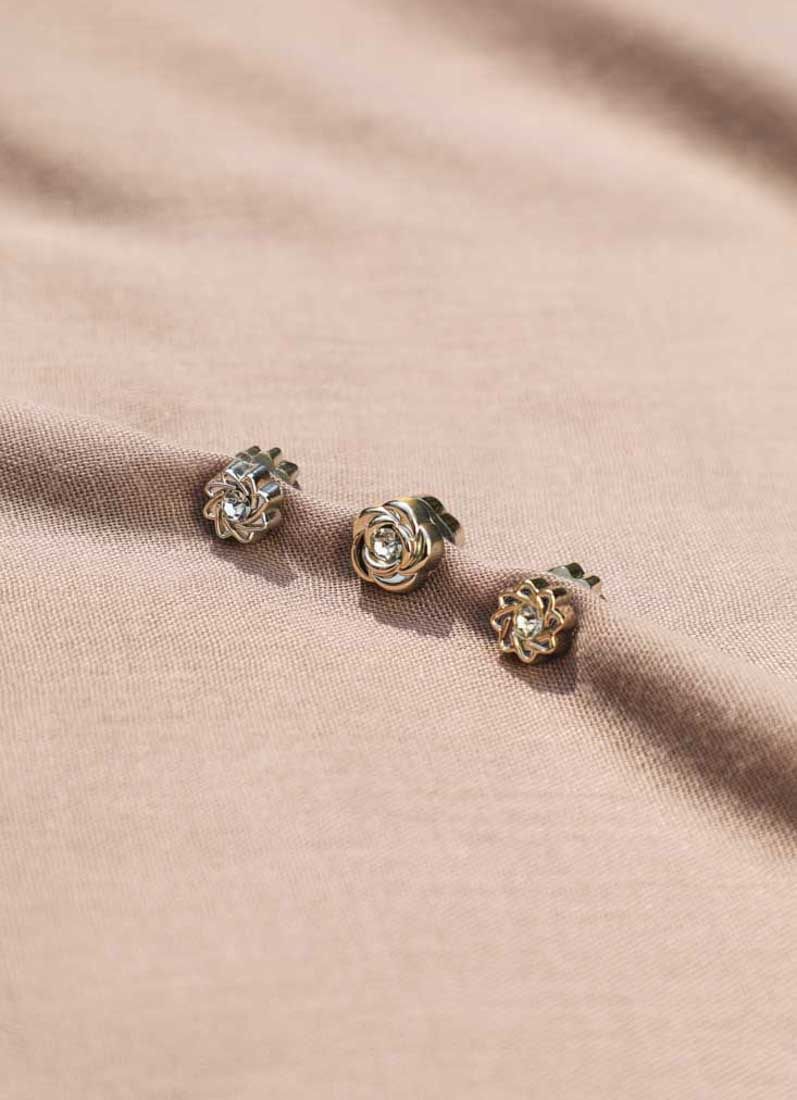 Rose No Snag Magnetic Pin