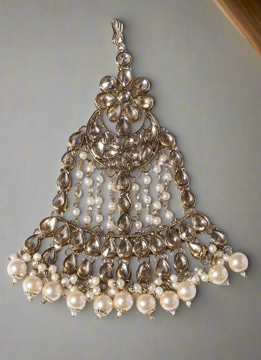 Buy Ivory pearl drop passa