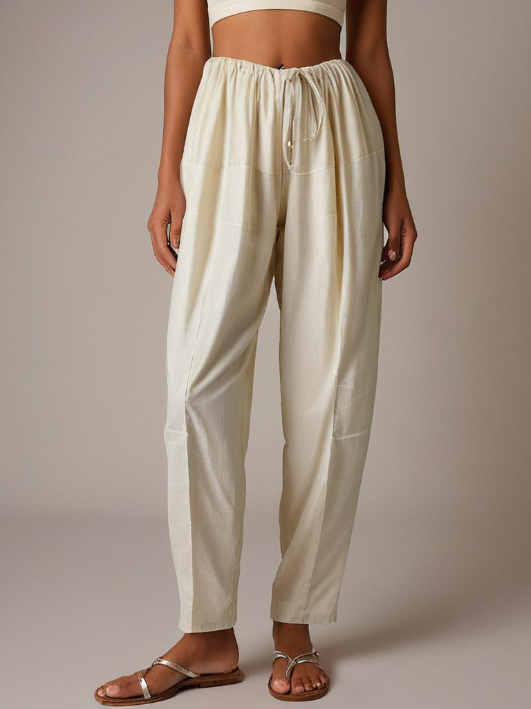 Cream Salwar
