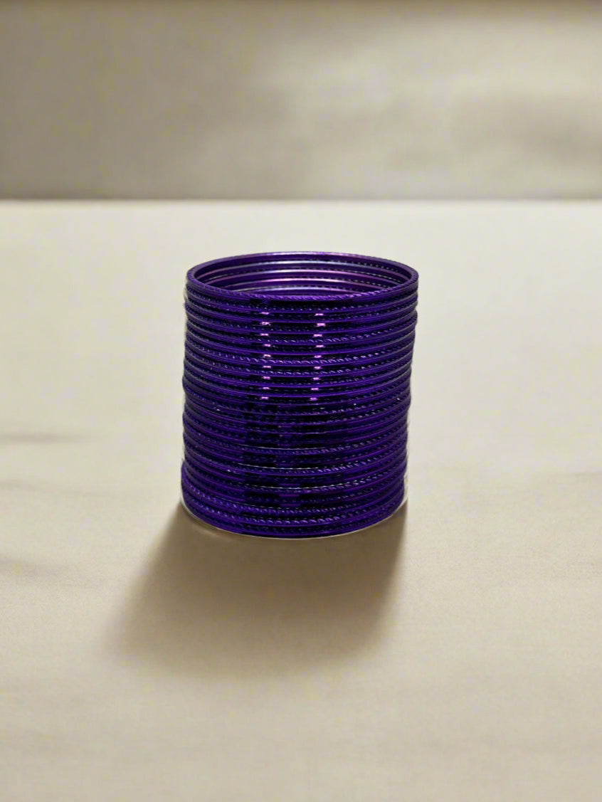 Purple Bangle Set