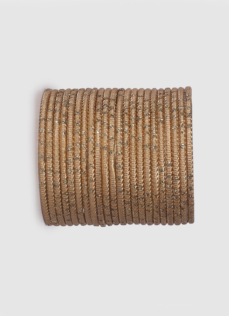 Girls Gold Dot Bangles