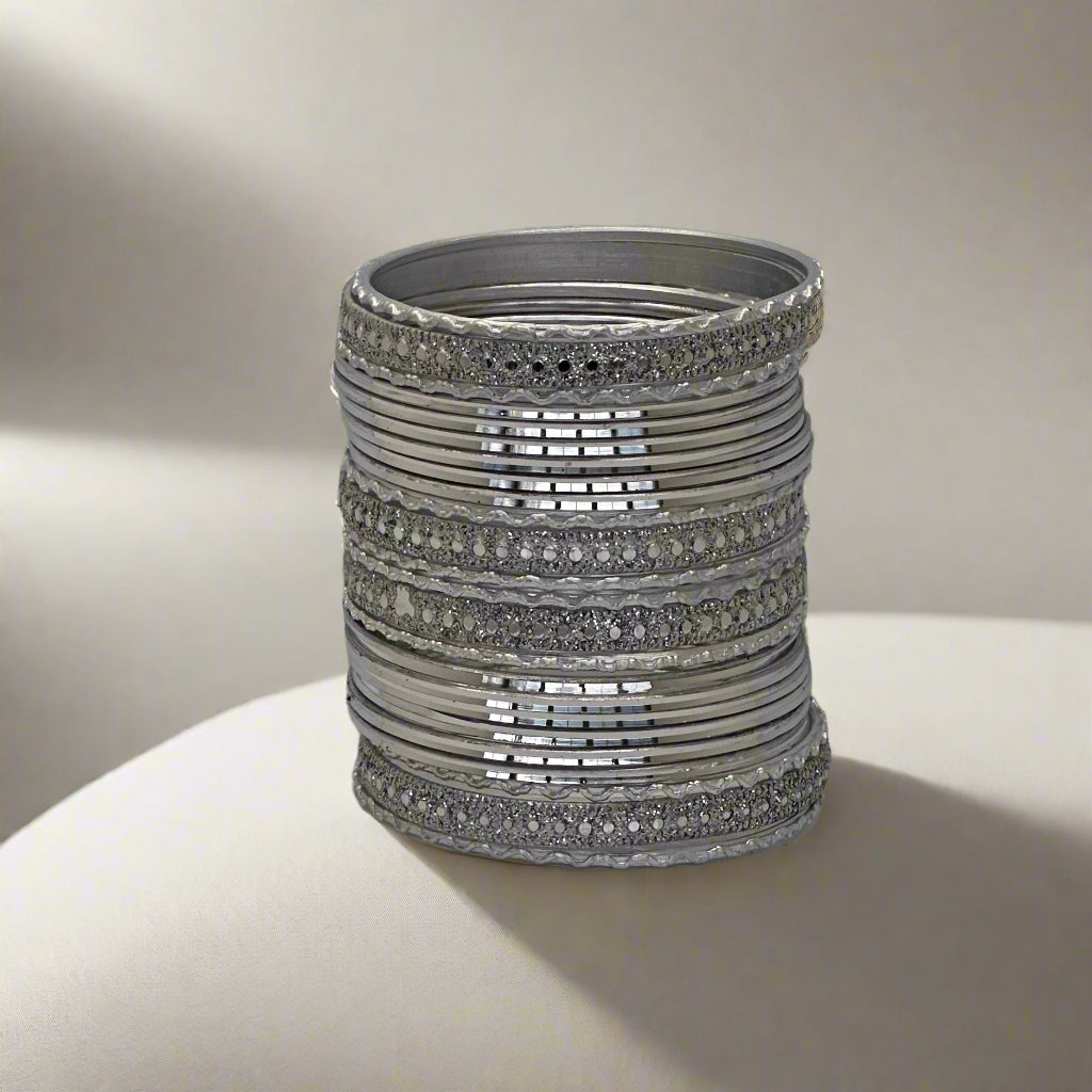 Silver Kids Bangles