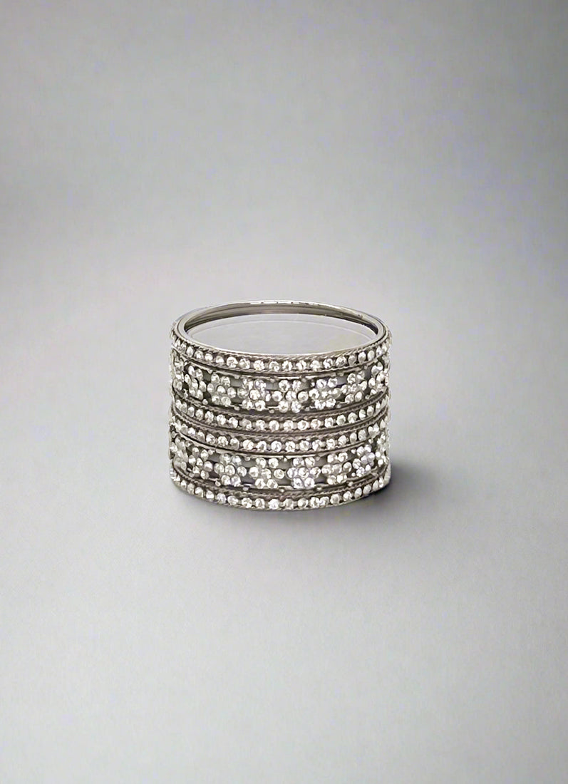 Silver Bangle Set