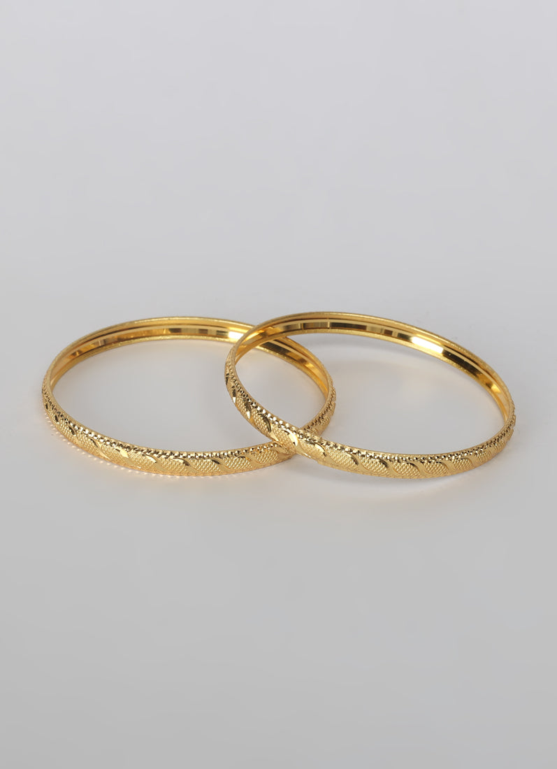 Traditional Gold plated bangle Set