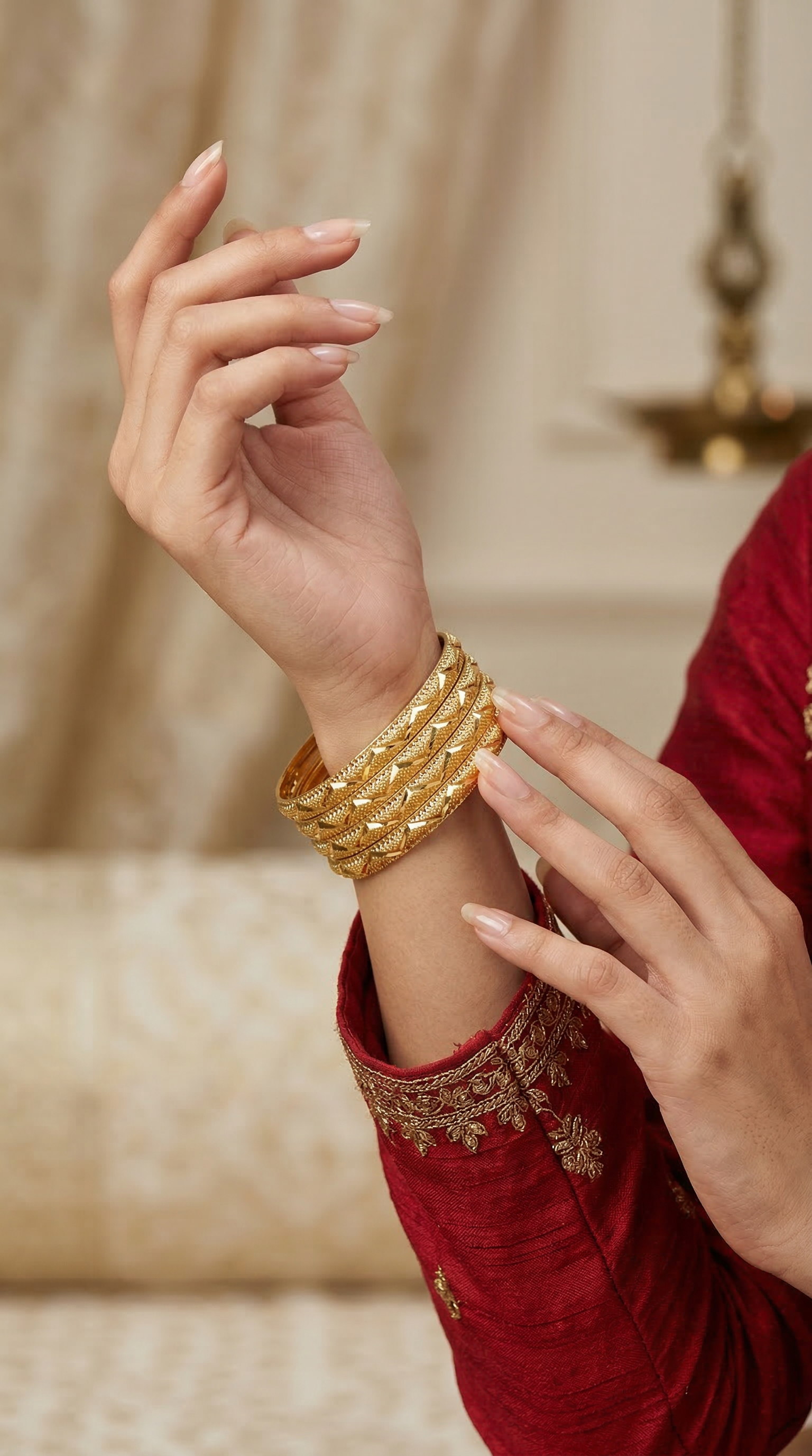 Traditional Gold Plated bangles