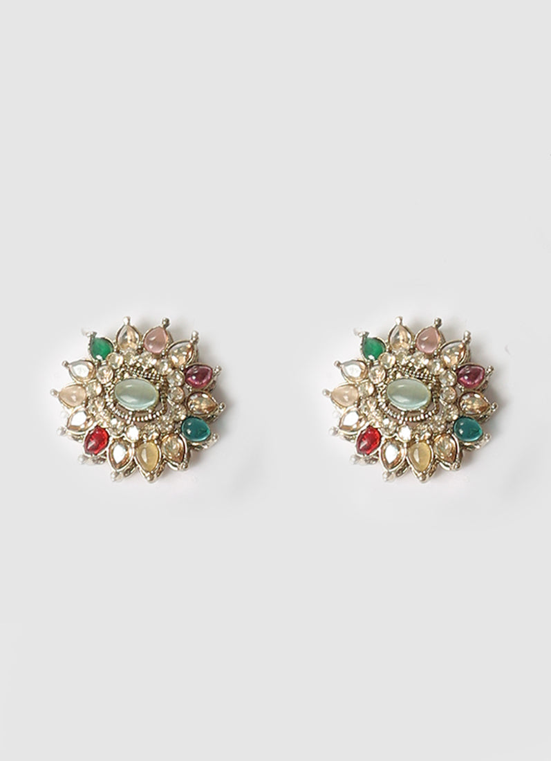Women’s Elegant Multicolor Stone Jewellry Set