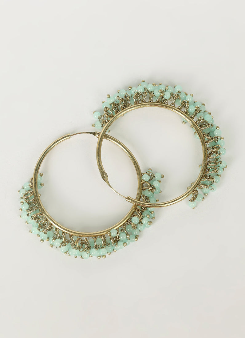 Light Blue Crsytal Beads Bali