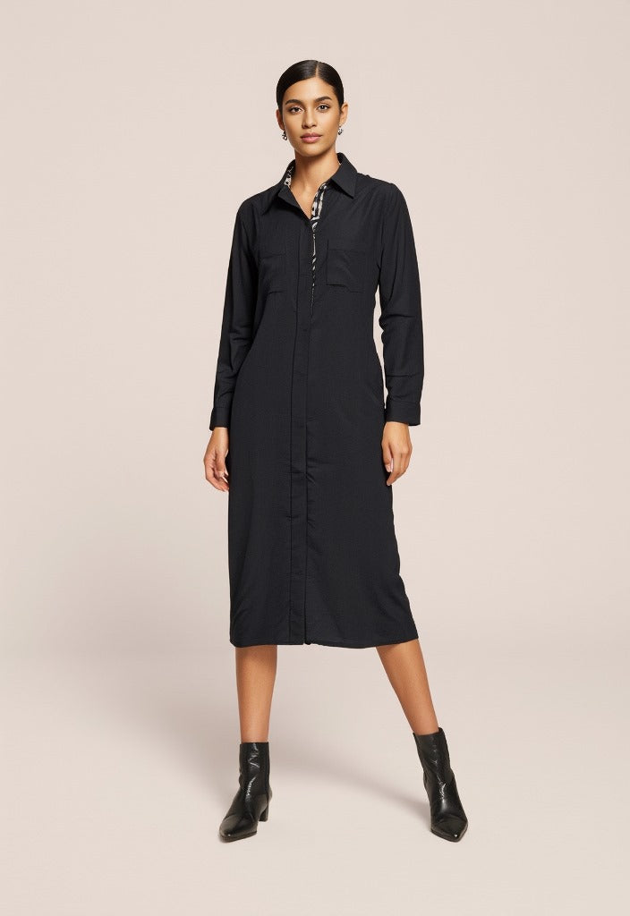 Navy Blue Shirt Kurta