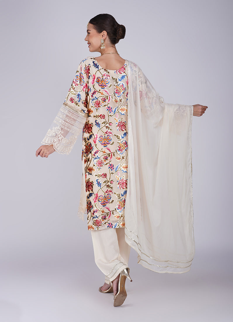 Ivory Brasso Straight Cut Suit