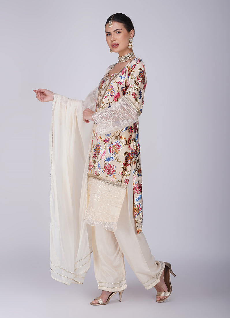 Ivory Brasso Straight Cut Suit