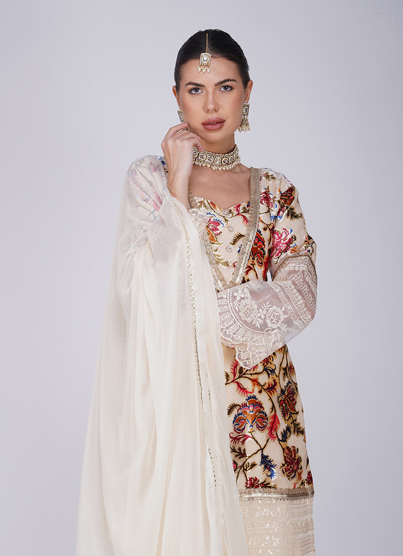 Ivory Brasso Straight Cut Suit