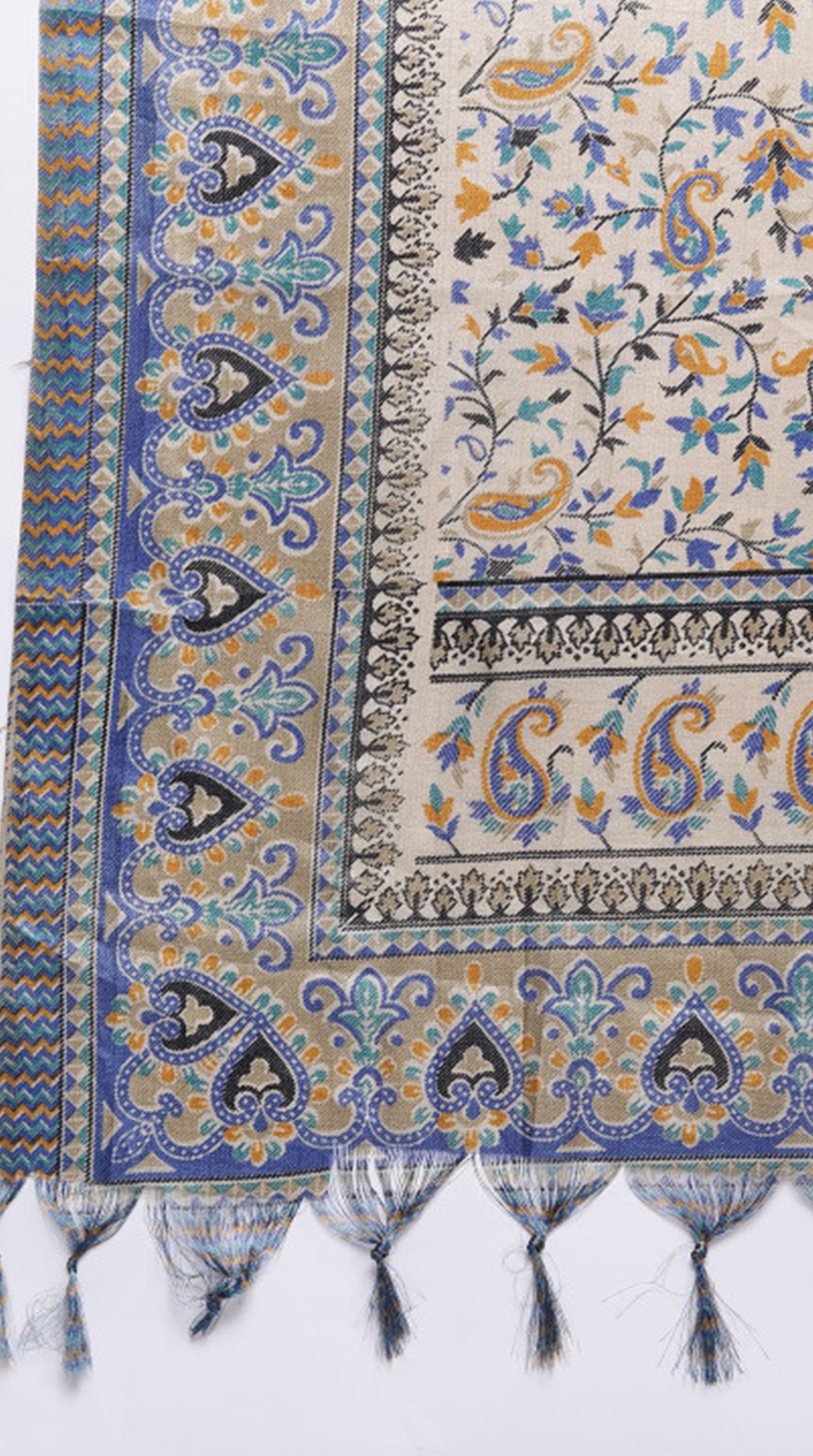 Blue Silk Straight Cut Suit Set