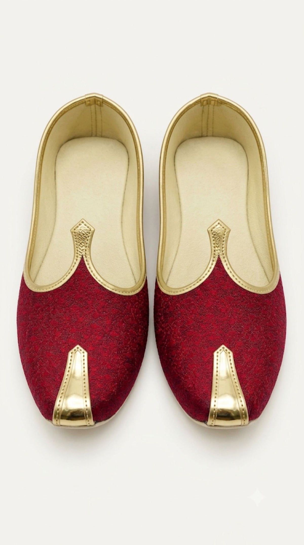 Mens Maroon Jutti