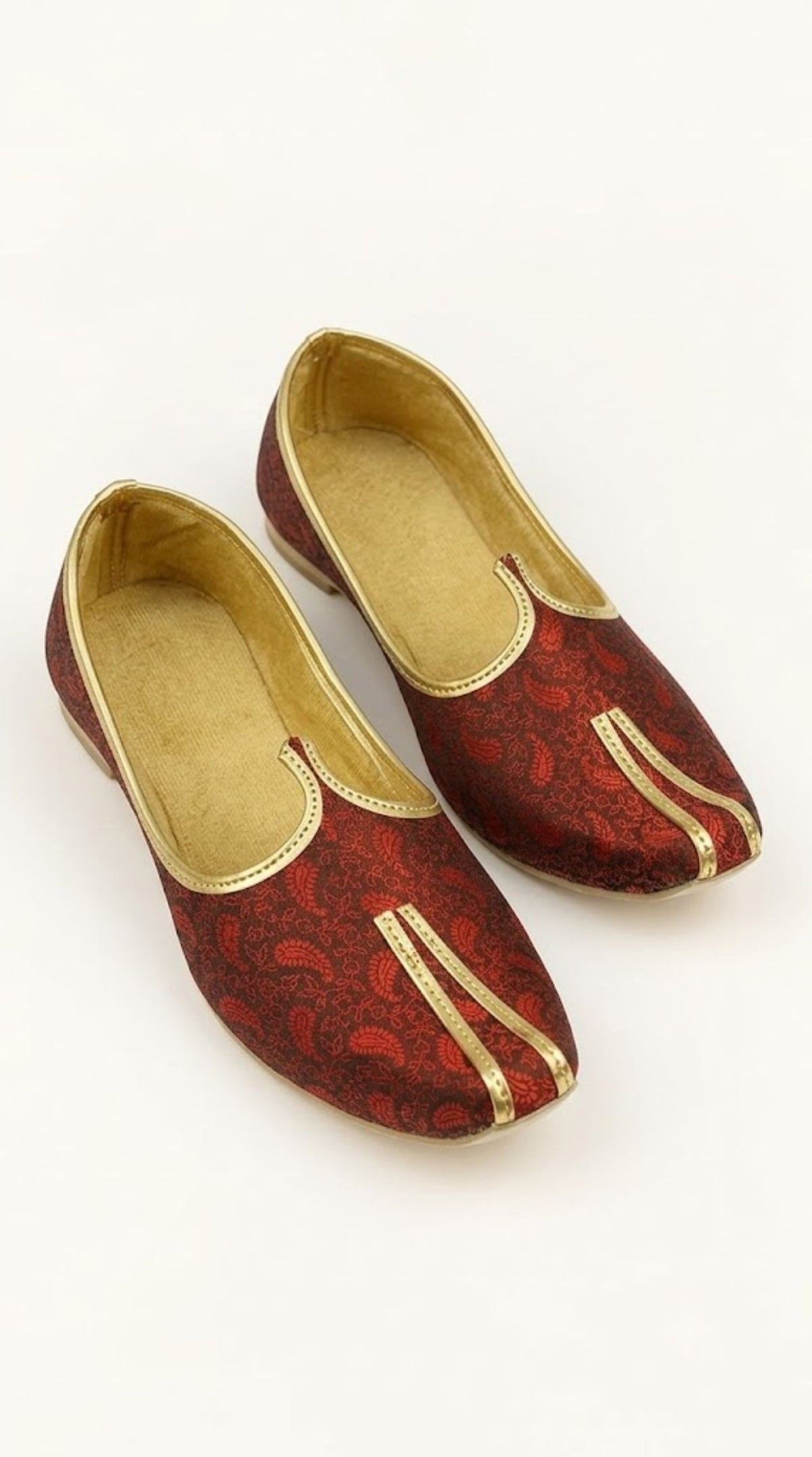 Maroon Mens Jutti