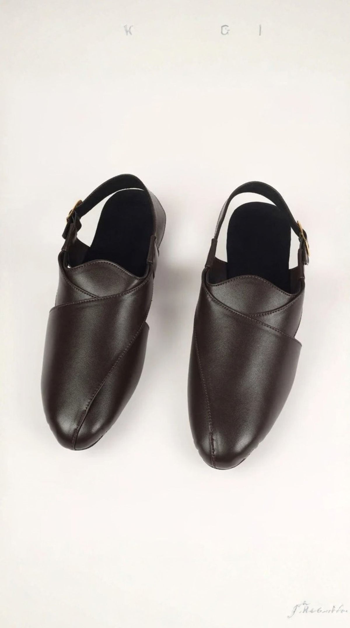 Brown Mens Jutti Pair