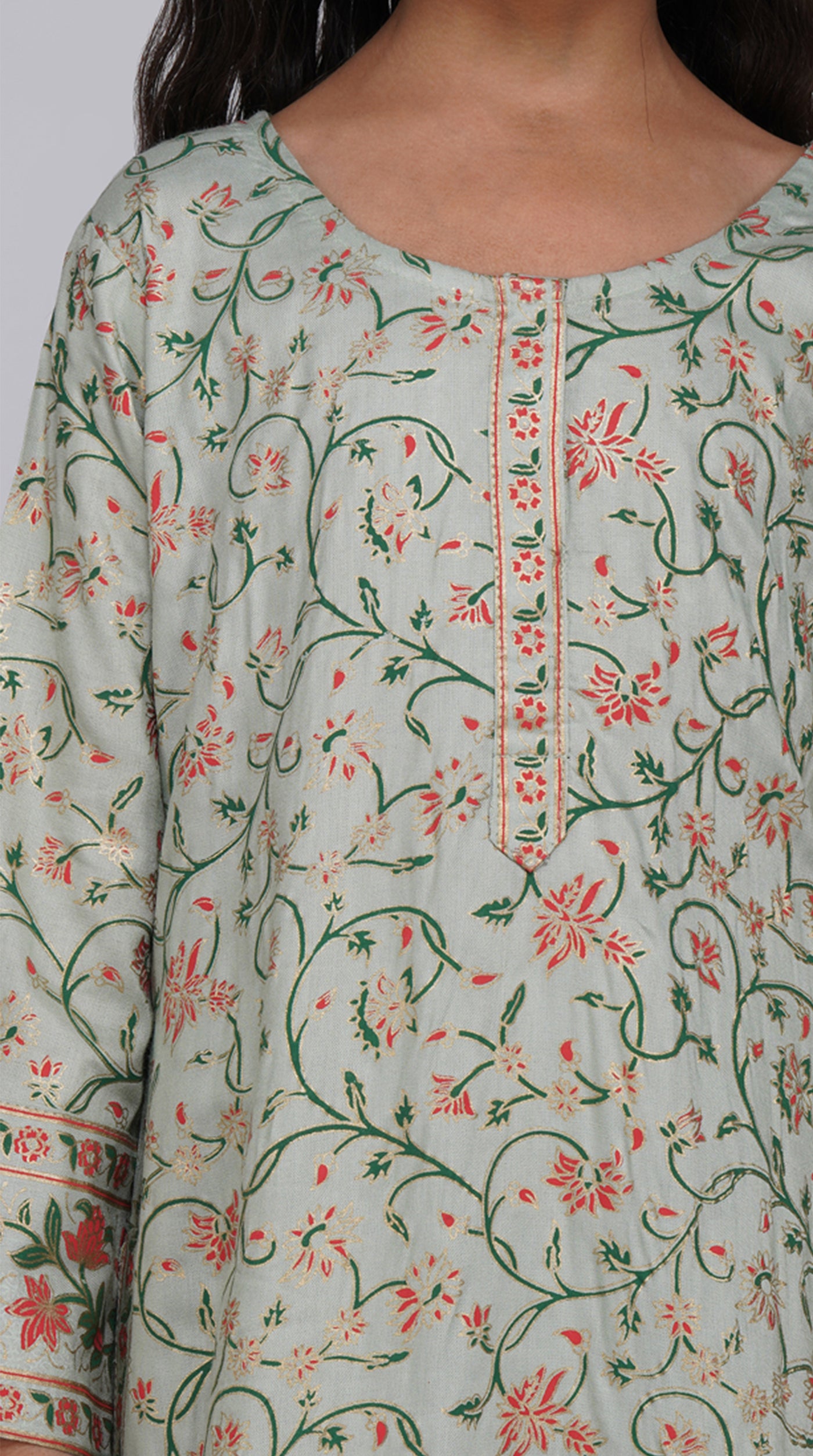 Kids Rayon Gharara Suit Set