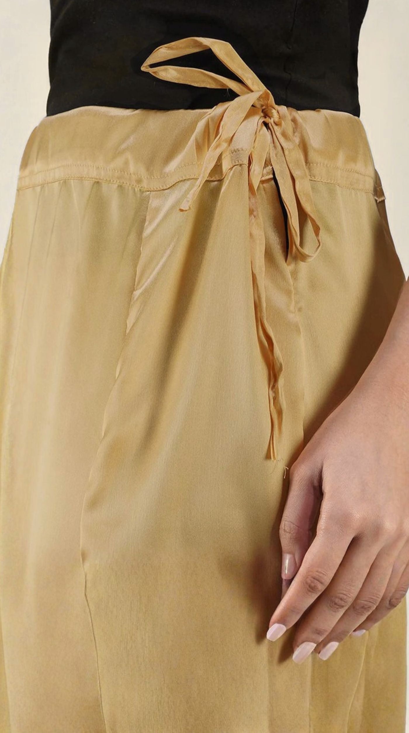 Classic Gold Satin Petticoat