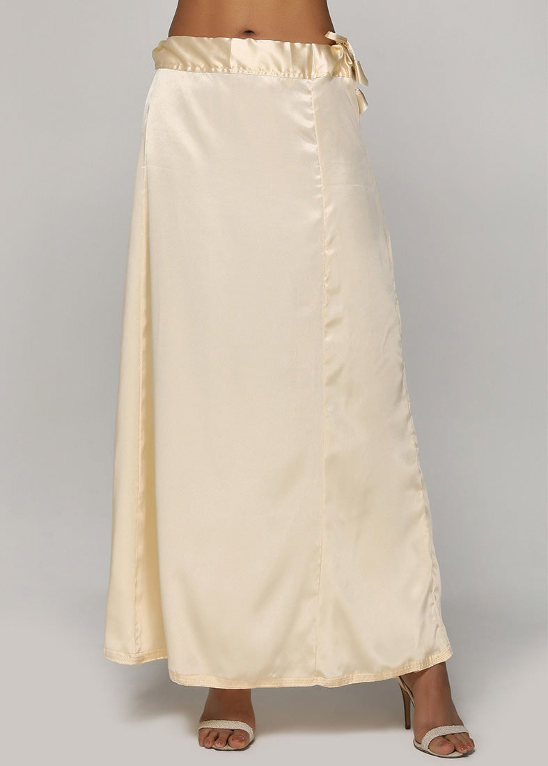 Classic Ivory Satin Petticoat