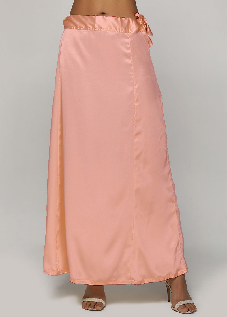 Classic Light Pink Satin Petticoat