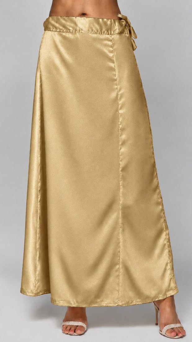 Classic Mouse Brown Satin Petticoat