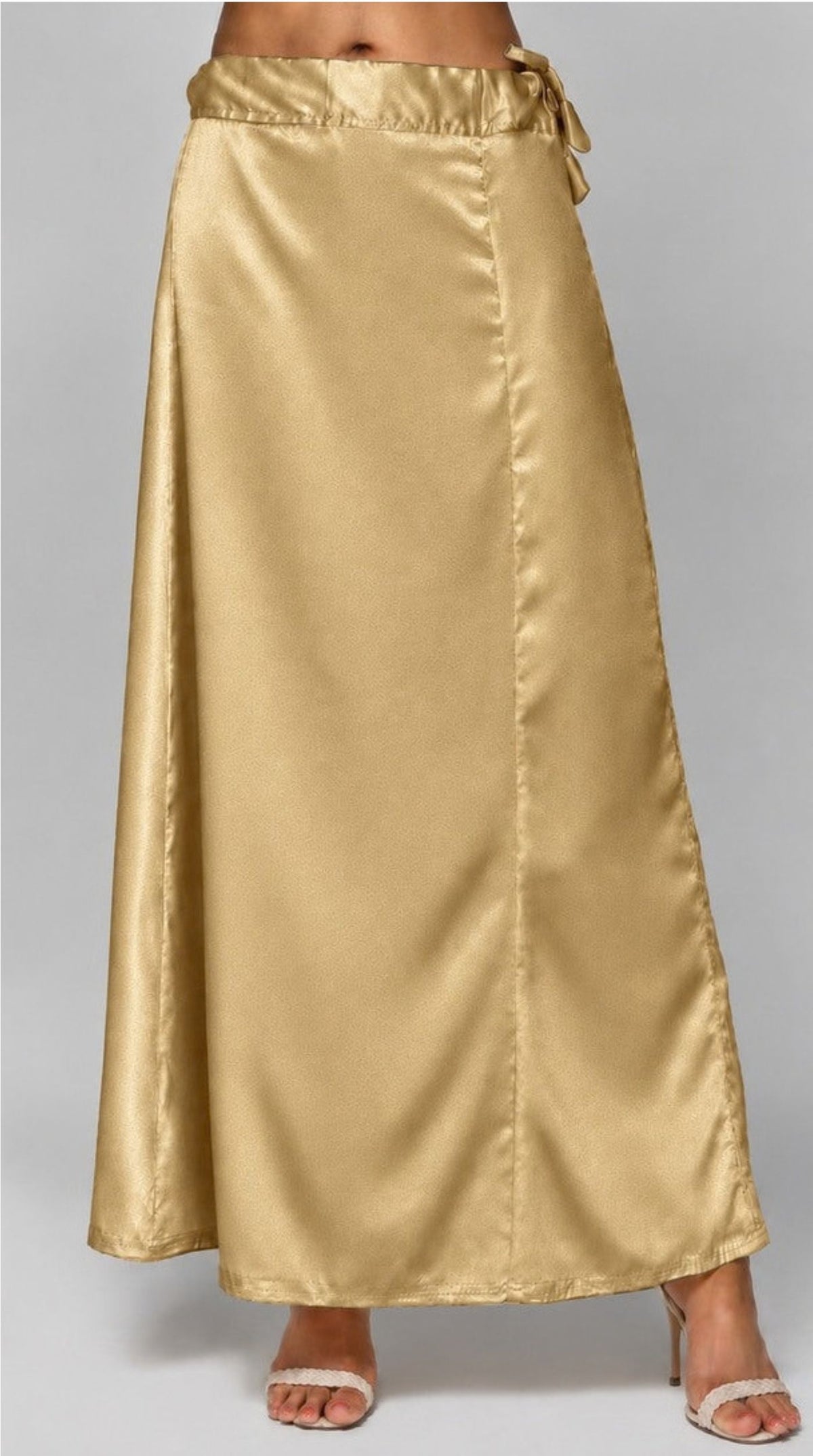 Classic Mouse Brown Satin Petticoat