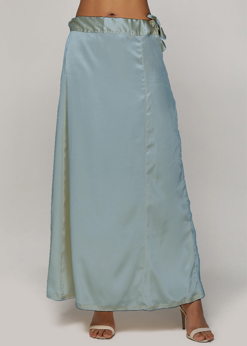 Classic Powder Blue Satin Petticoat