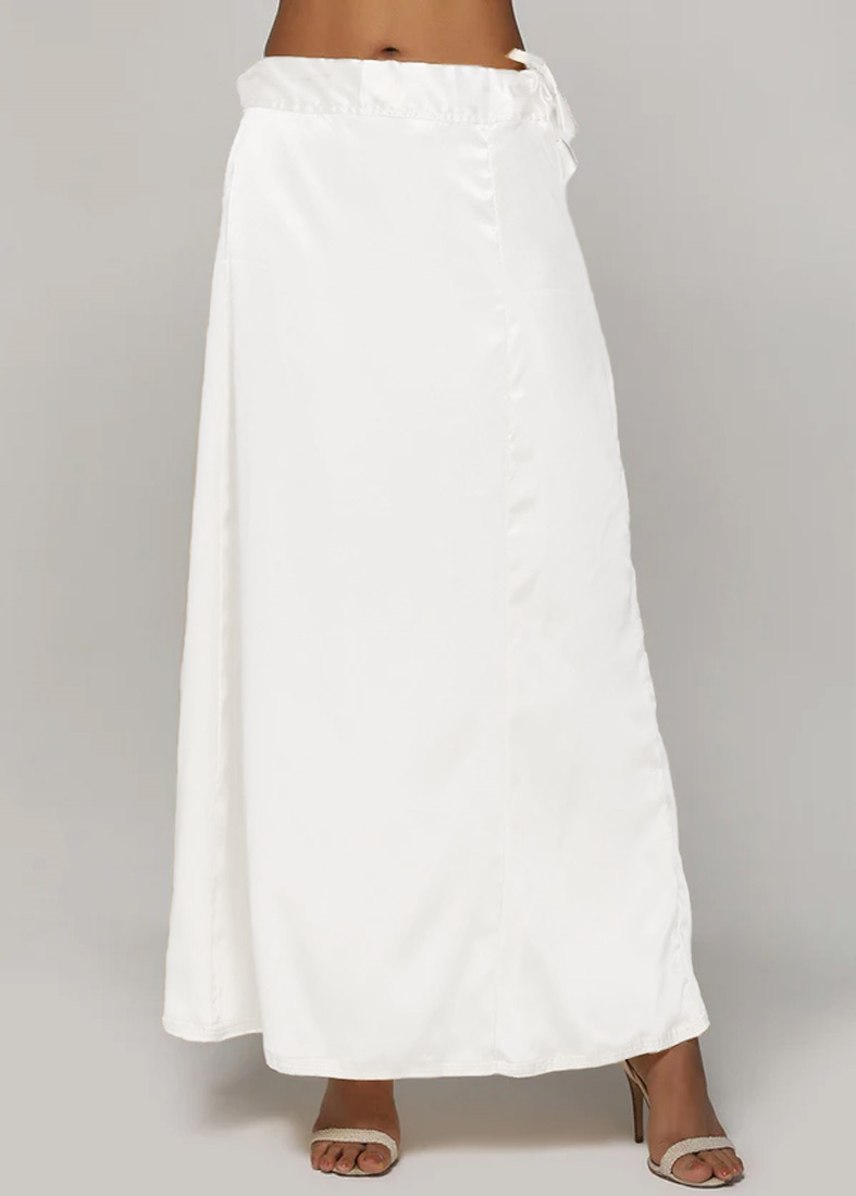 Classic Ivory Satin Petticoat