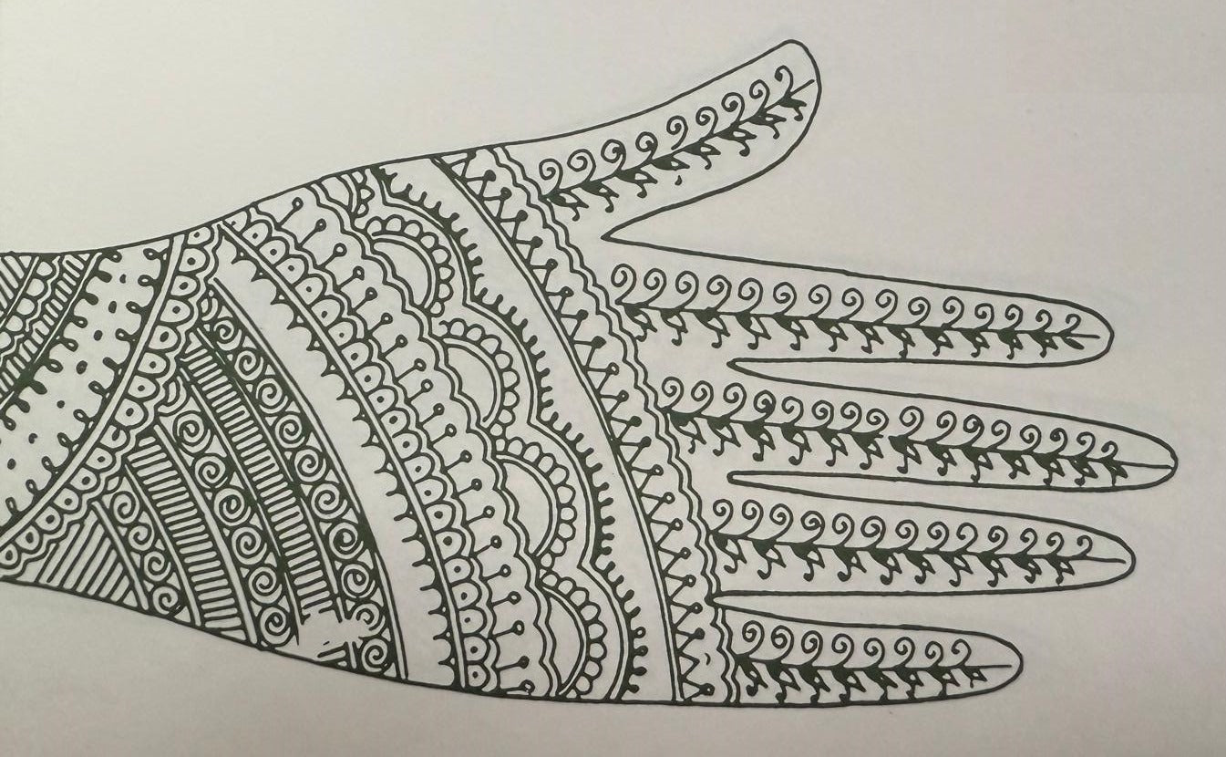 Mendhi Patterns Book 1