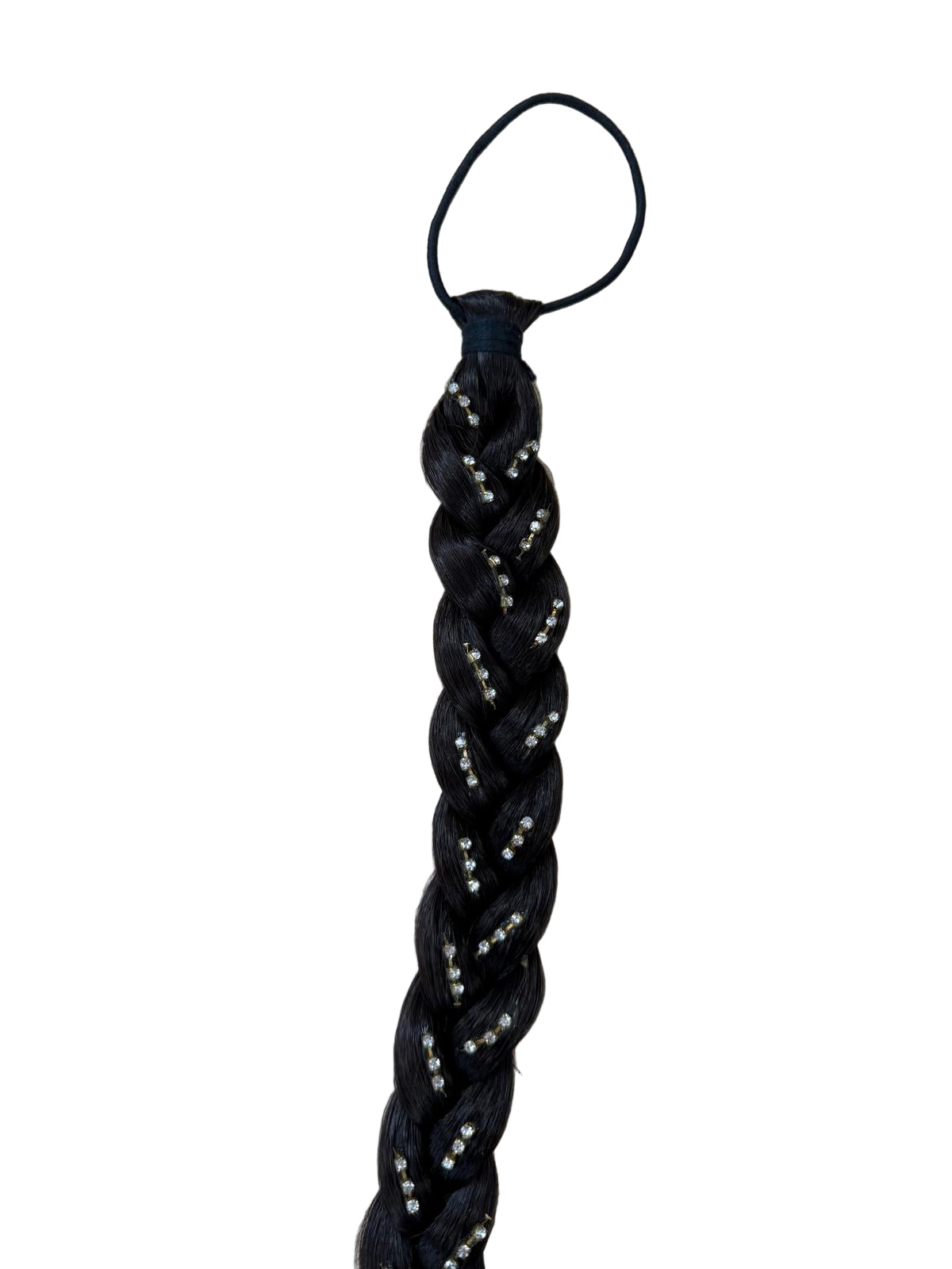Black Woven Hair Plait