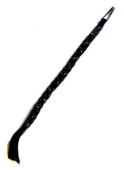 Buy Black Glitter Hair Plait