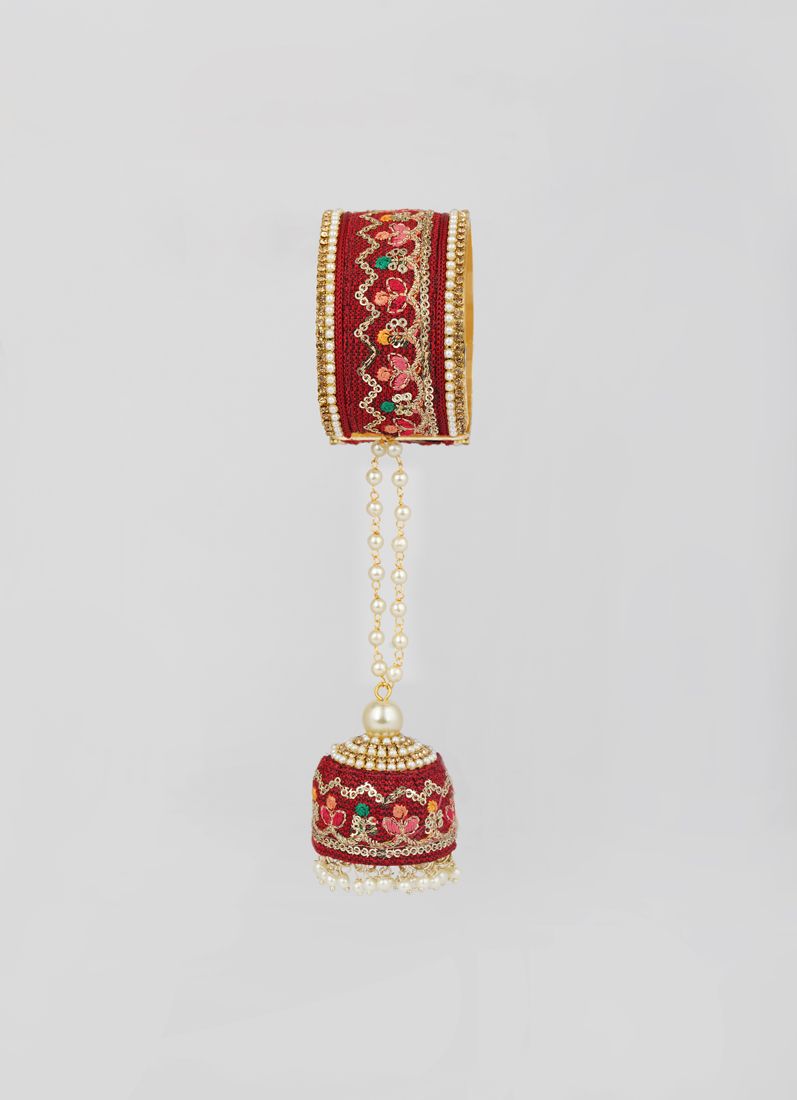 Buy Maroon Friendship Gana Bangle