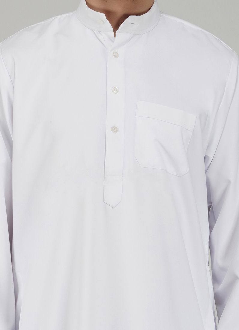 Buy Men's White Long Jubba