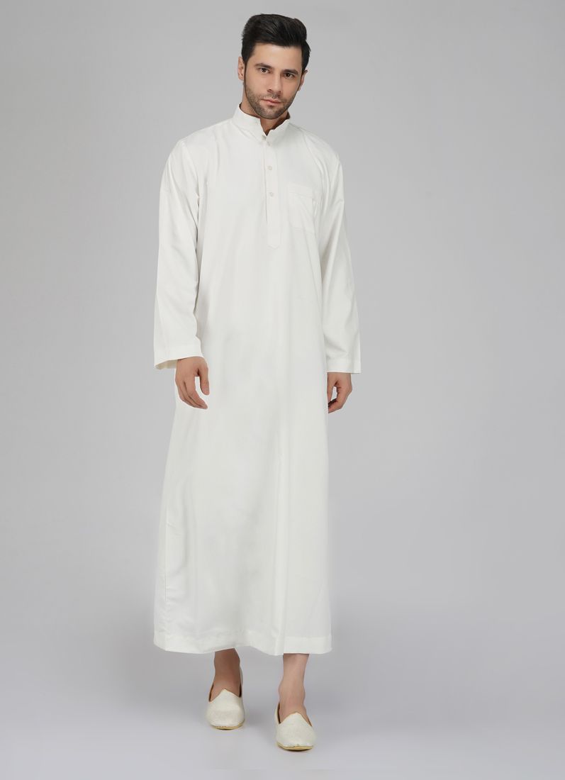 Buy Men's Cream Long Jubba