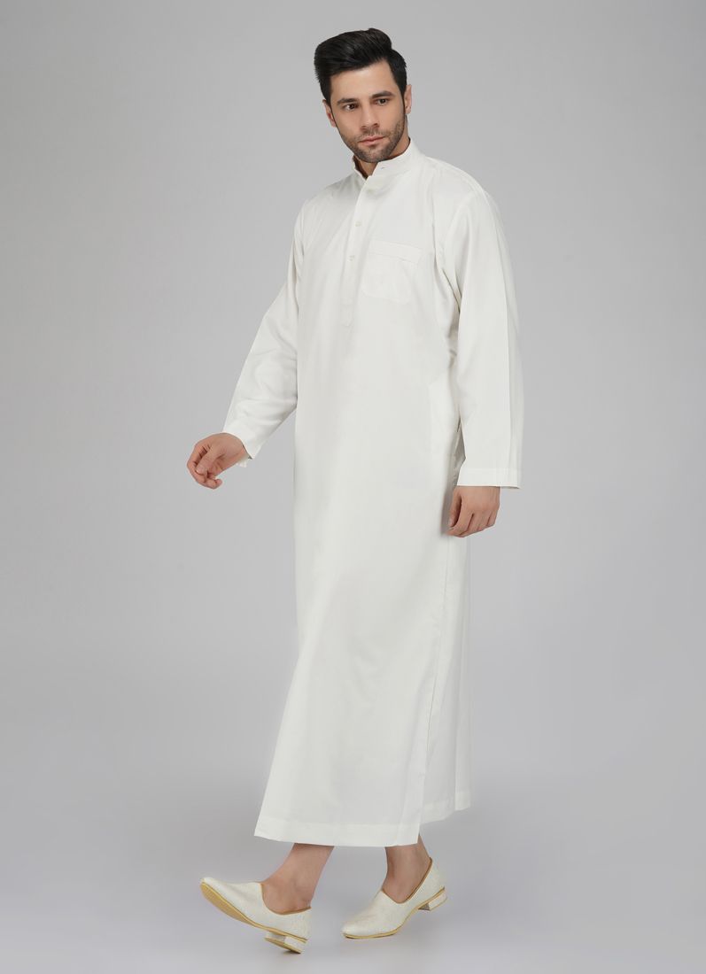 Buy Men's Cream Long Jubba