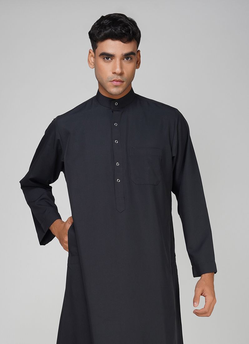 Buy Men's Black Jubba