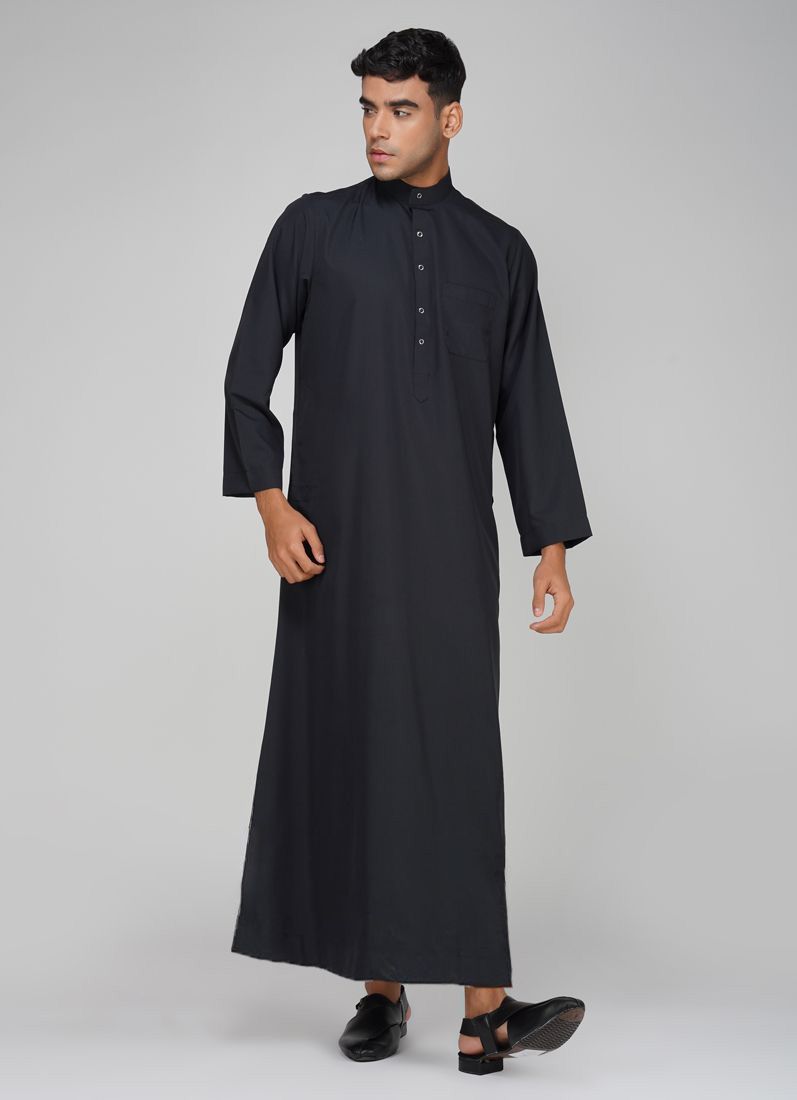 Buy Men's Black Jubba