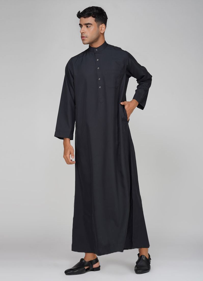 Buy Men's Black Jubba
