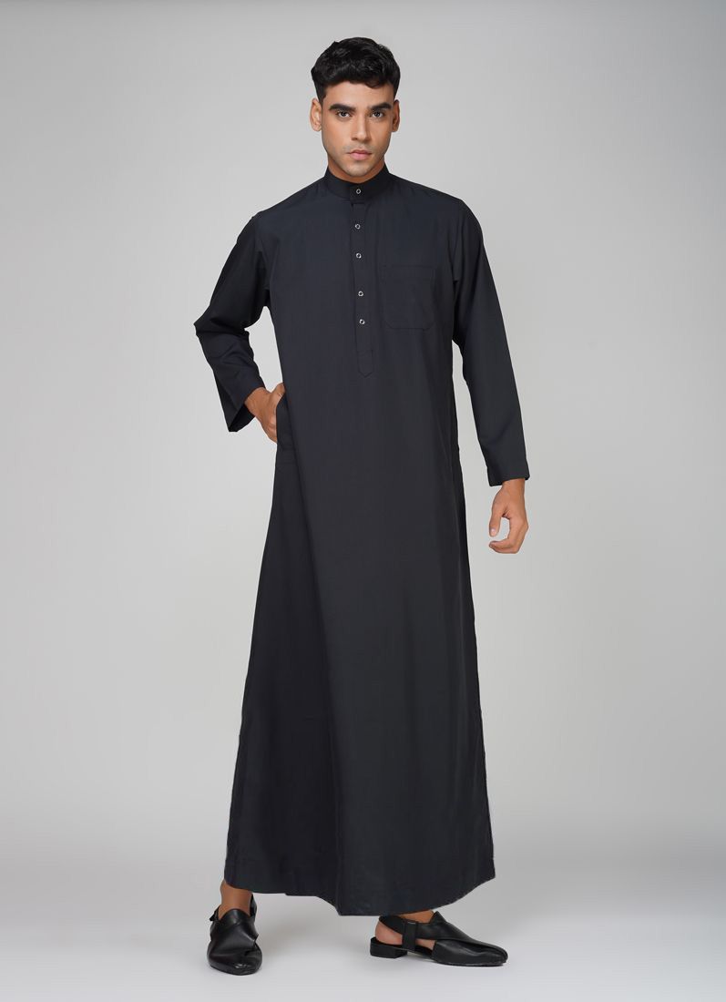 Buy Men's Black Jubba
