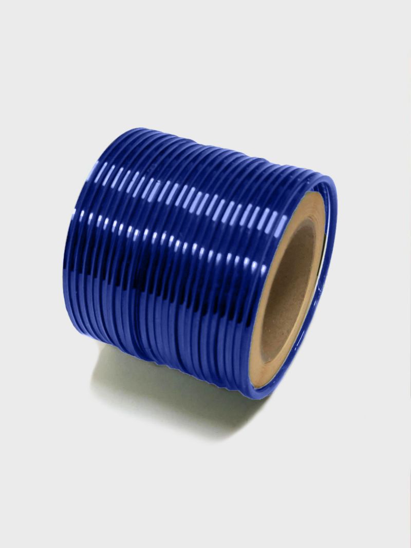 Royal Blue Shining Bangle Set – Elegant Stackable Bangles for Women