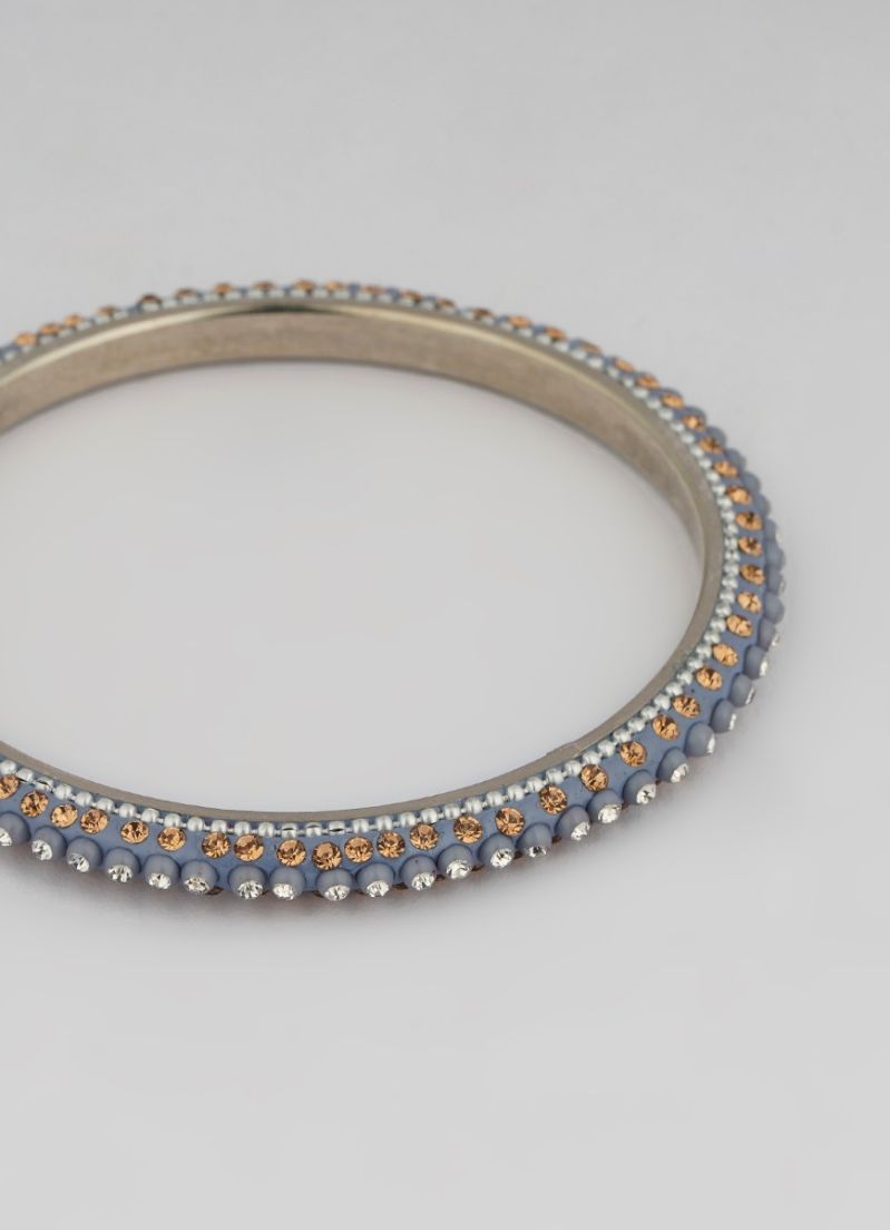 Buy Grey Four Pcs Bangle Set