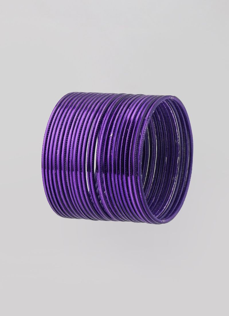 Buy Purple Metalic Bangle