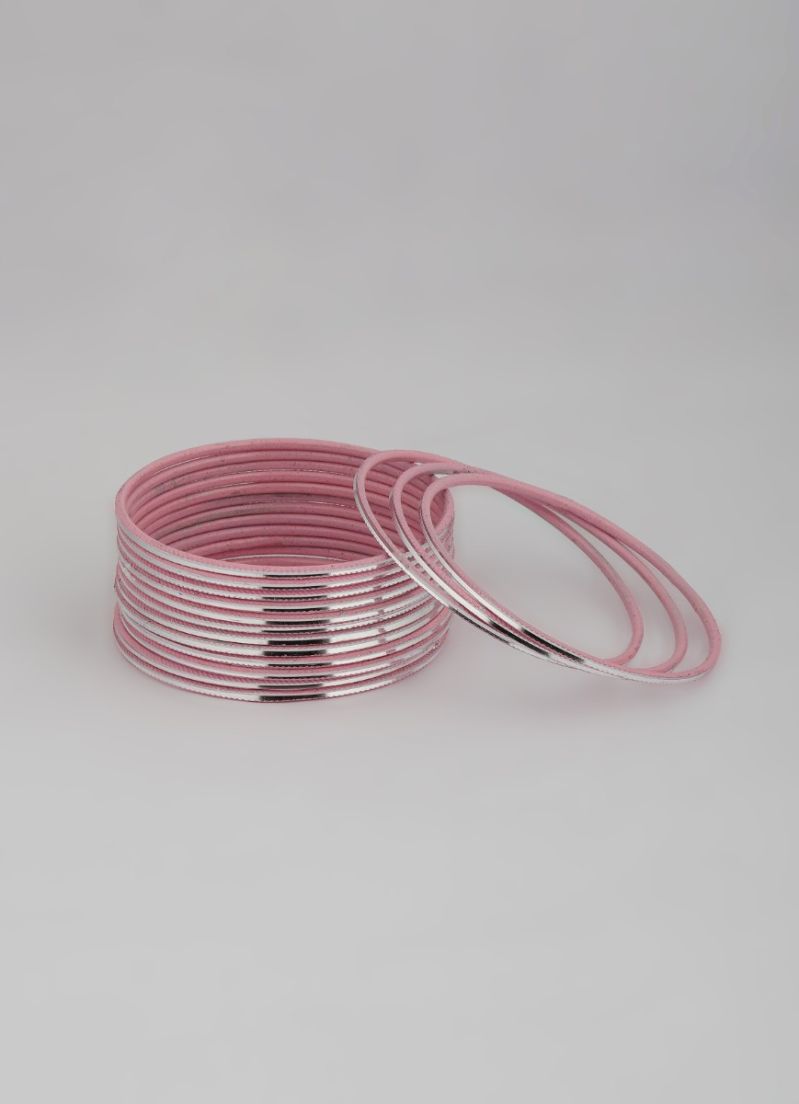 Buy Ice Pink Metalic Bangle