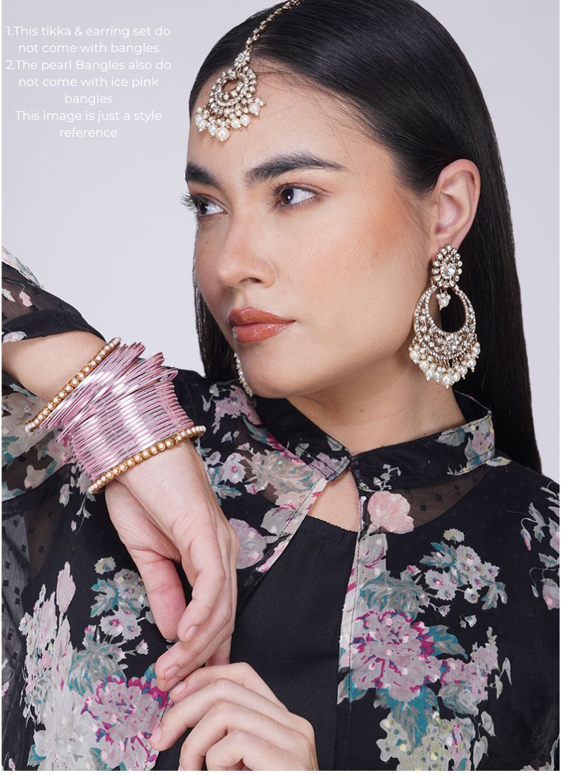 Buy Ice Pink Metalic Bangle
