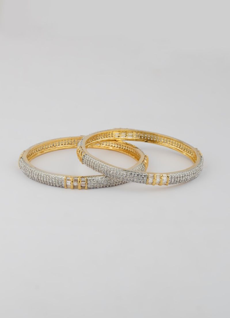 Buy AD Gold Plating Kara Set