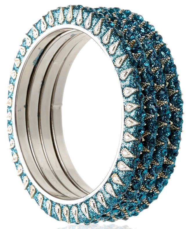 Buy Rama Crystal Bangle Set