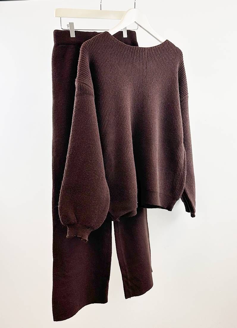 Buy Chocolate Brown Jumper Co-Ord Set