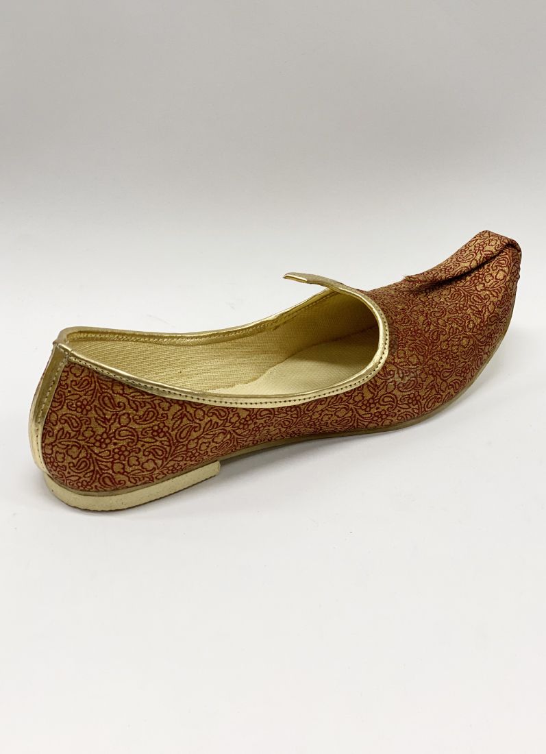 Buy Maroon Self-pattern Brocade Kusa-Maroon-7