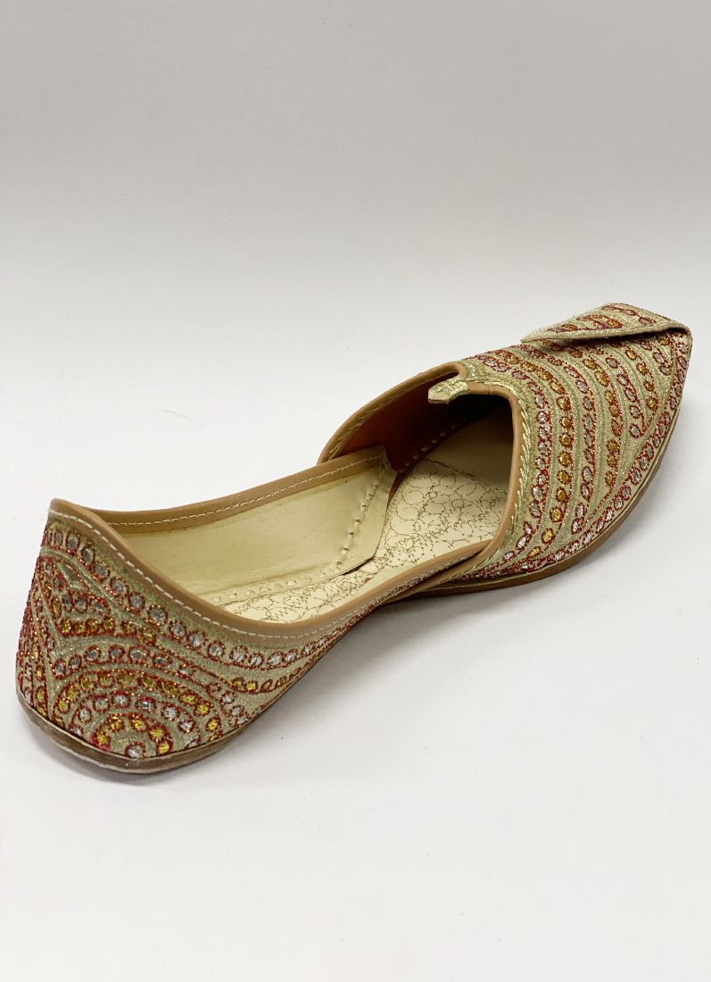 Buy Maroon Mens Zaridosi Jutti