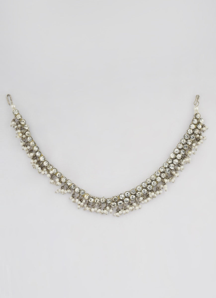 Buy Silver With Pearl Side Passa