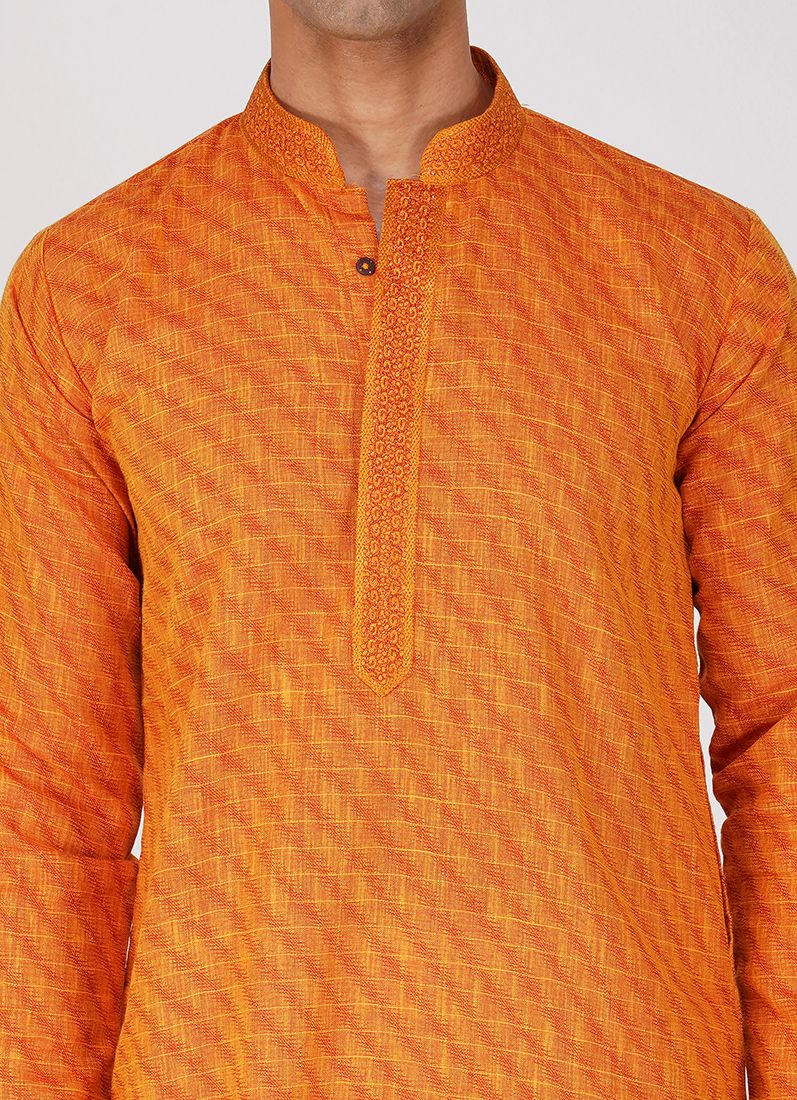 Buy Jacquard Kurta Churidaar Set